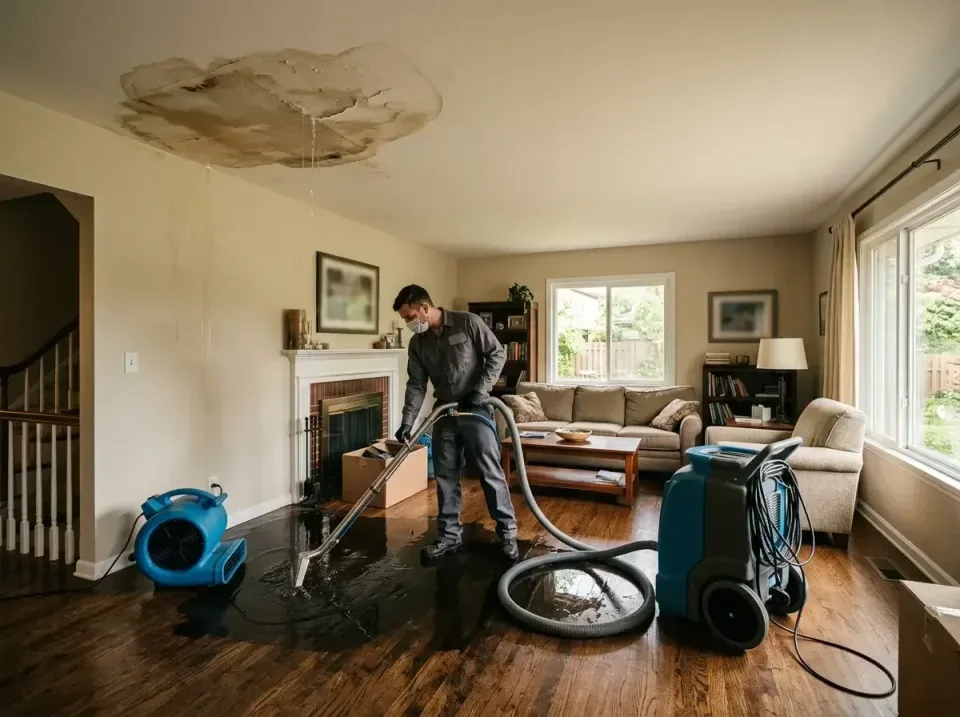 attic-pipe-burst-ceiling-drip-008 — frequently asked questions, Water Damage Restoration & Carpet Care in Green Level, NC